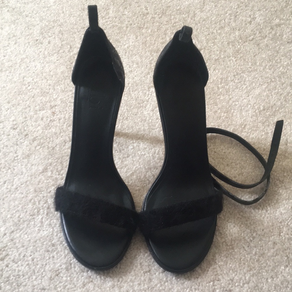 New Tibi amber strap sandals size 37